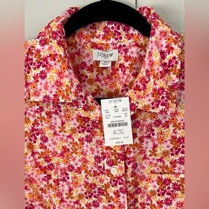 J. Crew cotton poplin shirt in signature fit